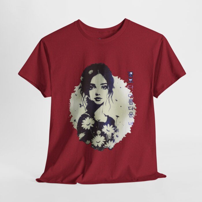 You are more beautiful than flowers Unisex Heavy Cotton Tee - Image 29