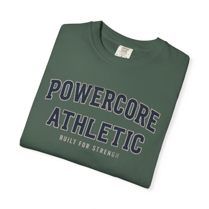 Powercore Athletic Unisex Garment-Dyed T-Shirt - Casual Workout Tee - Image 15