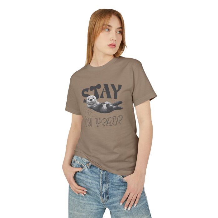 Stay in Peace Graphic Tee, Unisex Cotton T-Shirt, Casual Apparel, Gift for Friends, Relaxed Vibe Clothing - Image 12