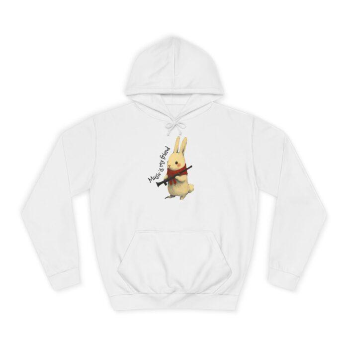 Music is my friend Unisex College Hoodie - Image 17
