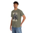 Wild Spirit Unisex Heavy Cotton Tee | Adventure Shirt, Gift for Nature Lovers, Casual Wear, Outdoor Activities, Quote Tee
