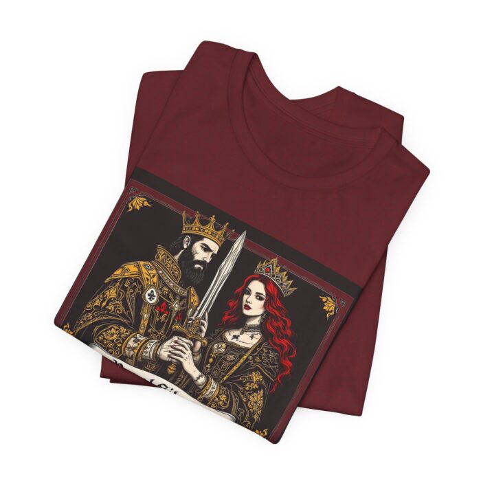 Royal Silence Graphic Tee, Gothic T-Shirt, King and Queen Shirt, Unisex Fashion Top, Drawstring Bag, Gift for Him/Her - Image 41