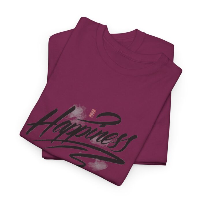 Happiness Unisex Heavy Cotton Tee - Comfortable Daily Wear - Image 41