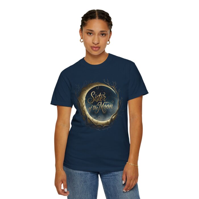 Moon Sister T-Shirt | Unisex Garment-Dyed Tee, Gift for Moon Lovers, Celestial Apparel, Astrology Shirt, Boho Fashion - Image 20