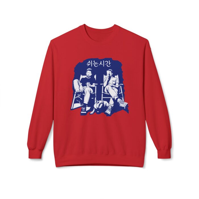 Break time Unisex Midweight Softstyle Fleece Crewneck Sweatshirt - Image 53