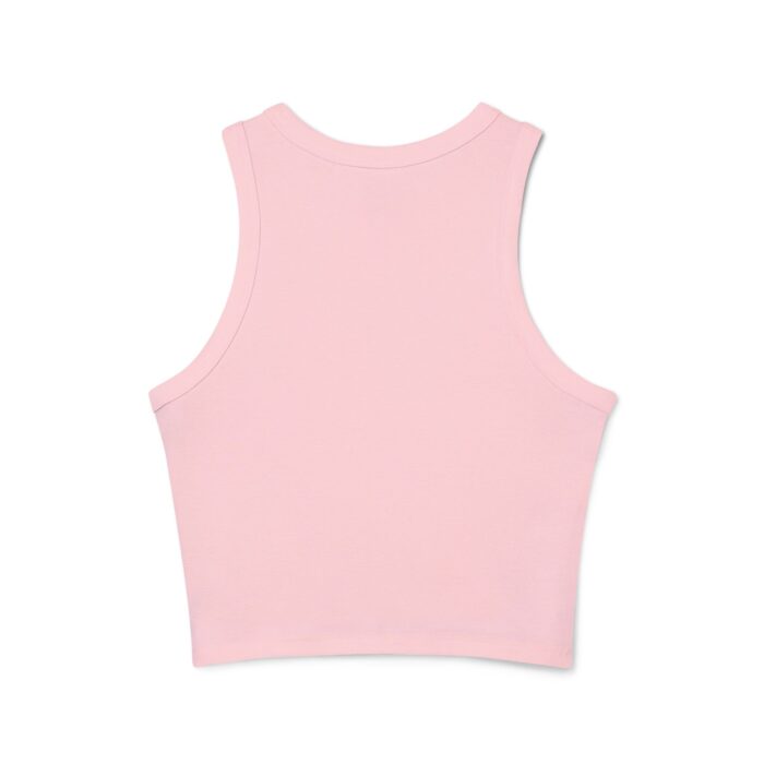 Peaceful Vibes Women's Micro Rib Racer Tank Top, Summer Crop Top, Festival Wear, Yoga Top, Inspirational Tee - Image 18