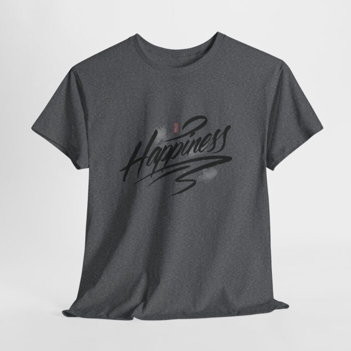 Happiness Unisex Heavy Cotton Tee - Comfortable Daily Wear - Image 10