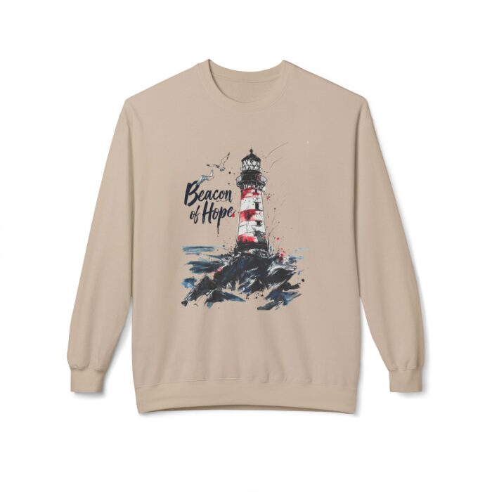 Beacon of Hope Unisex Midweight Softstyle Fleece Crewneck Sweatshirt - Image 17