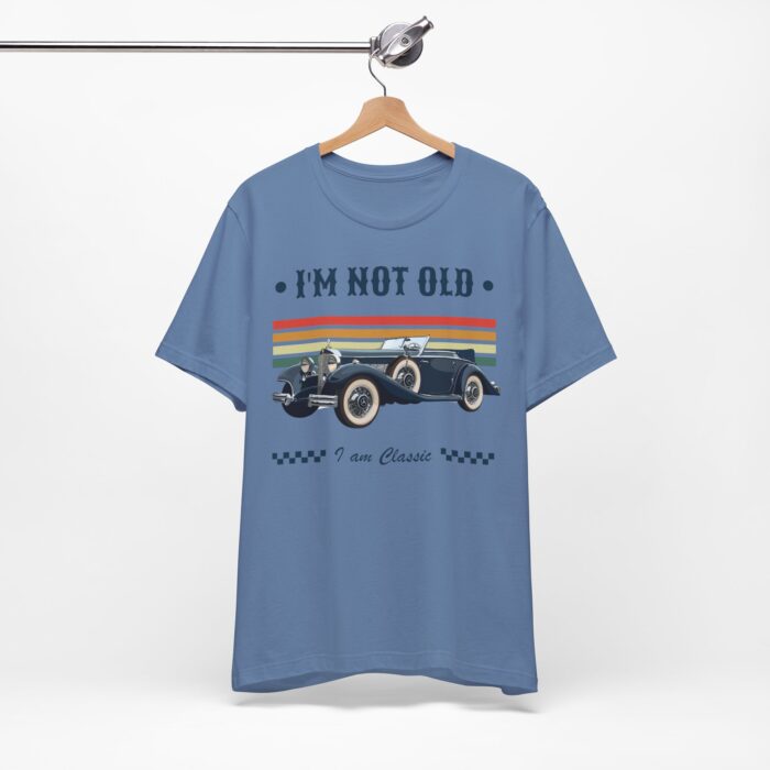 Vintage Car Tee - I'm Not Old, I'm Classic - Perfect for Car Enthusiasts, Retro Style, Gift for Birthdays, Father's Day, Casual Wear, [...] - Image 25