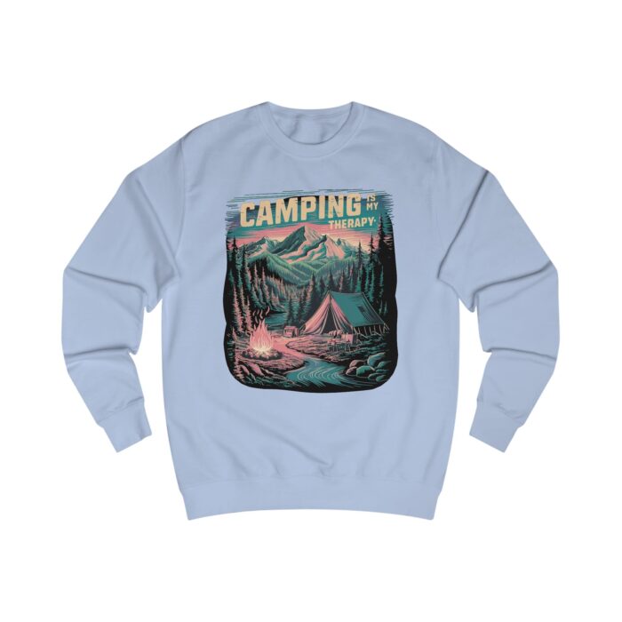 Camping is my therapy Unisex Sweatshirt - Image 33