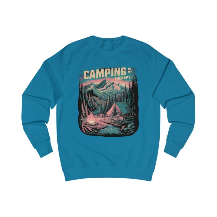 Camping is my therapy Unisex Sweatshirt - Image 35