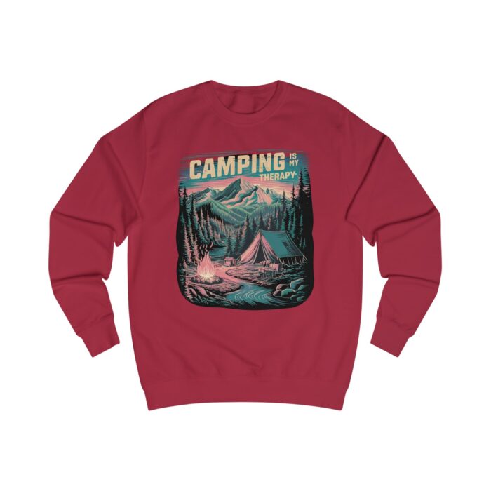 Camping is my therapy Unisex Sweatshirt - Image 39