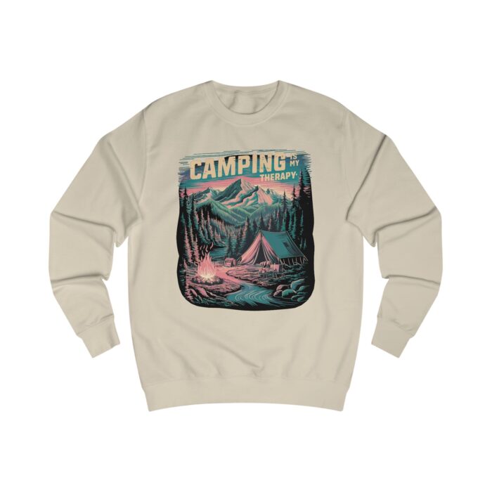 Camping is my therapy Unisex Sweatshirt - Image 13