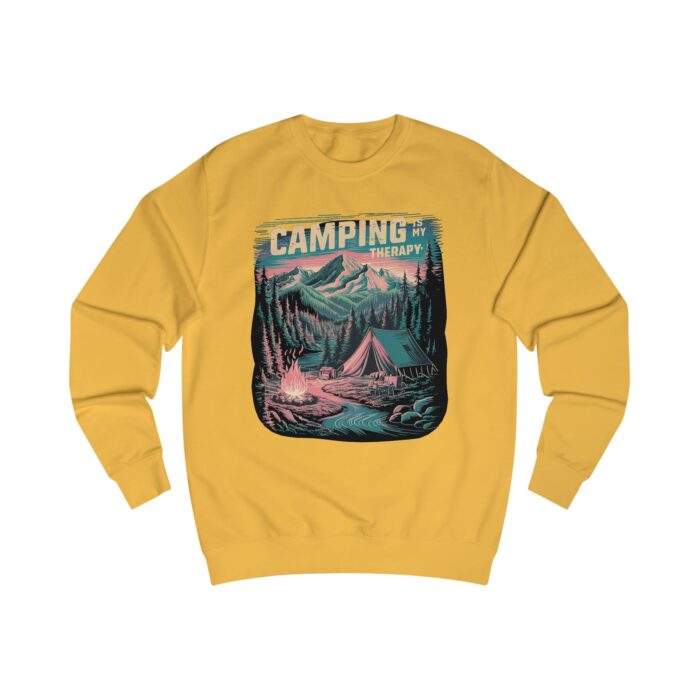 Camping is my therapy Unisex Sweatshirt - Image 17