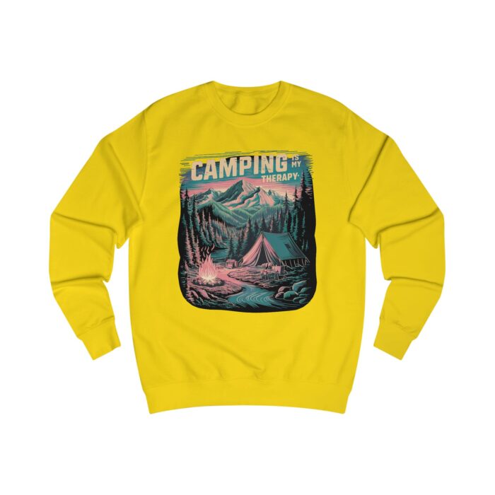 Camping is my therapy Unisex Sweatshirt - Image 21