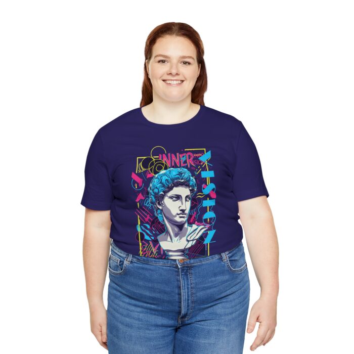 Retro Vision Graphic Tee, Unisex T-Shirt, Art Inspired Shirt, Gift for Artists, Casual Wear, Festival Clothing - Image 9