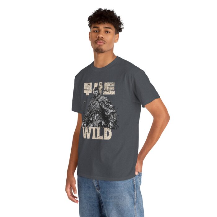 Wild Spirit Unisex Heavy Cotton Tee | Adventure Shirt, Gift for Nature Lovers, Casual Wear, Outdoor Activities, Quote Tee - Image 62