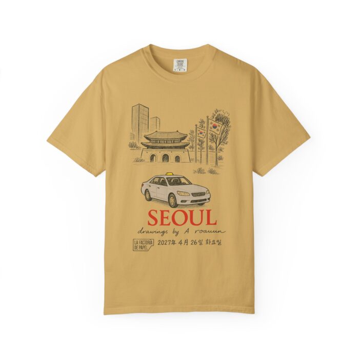 Seoul-Inspired Unisex T-Shirt - Artistic Design for Travelers - Image 13