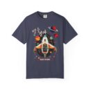 Galaxy Exploring Unisex Garment-Dyed T-Shirt - Space Adventure Vibe