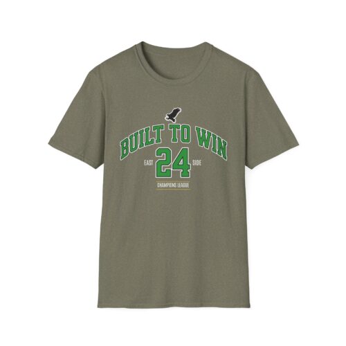 Champion Spirit Unisex Softstyle T-Shirt | Built To Win Tee | Casual Wear, Sports Fan Gift, Team Spirit, Comfortable Apparel
