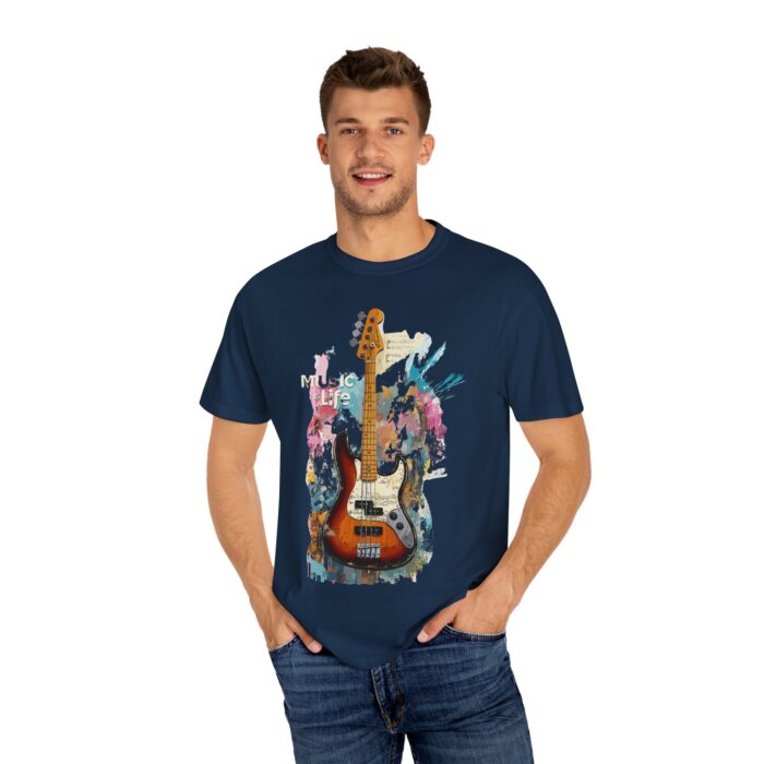Cool Music Vibes Unisex T-Shirt, Guitar Lover Tee, Gift for Musician, Casual Wear, Concert Shirt, Graphic T-Shirt - Image 8