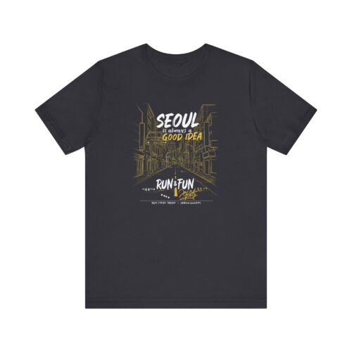 Seoul Inspired Graphic Tee - Unisex Casual Wear for Travelers and Urban Fashion