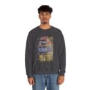 Never give up Unisex Heavy Blend™ Crewneck Sweatshirt
