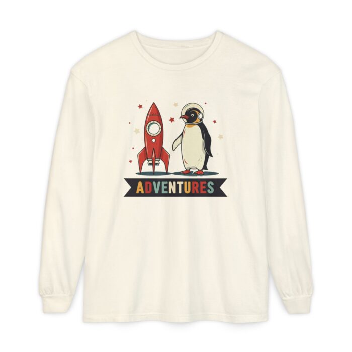 Adventures Unisex Garment-dyed Long Sleeve T-Shirt - Image 33