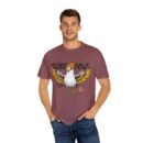Surf Dogs Graphic T-Shirt for Animal Lovers - Unisex Garment-Dyed Tee