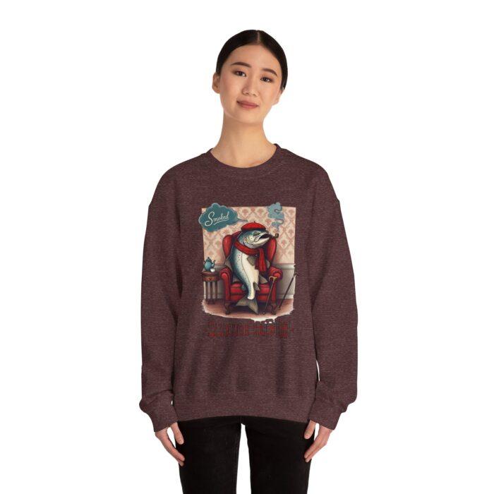 Scottish Salmon Unisex Heavy Blend™ Crewneck Sweatshirt - Image 24