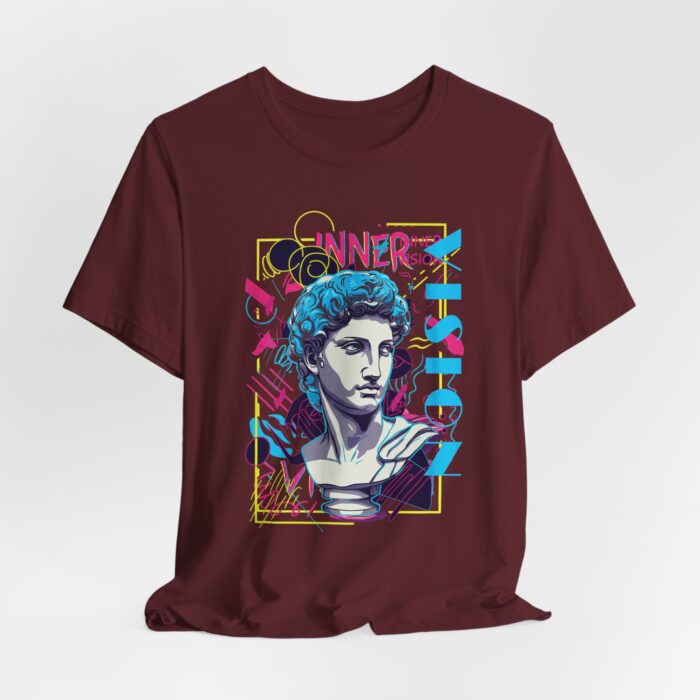 Retro Vision Graphic Tee, Unisex T-Shirt, Art Inspired Shirt, Gift for Artists, Casual Wear, Festival Clothing - Image 42