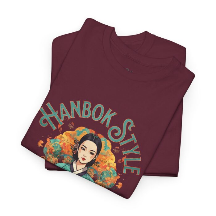 Hanbok Style Unisex Heavy Cotton Tee - Image 25
