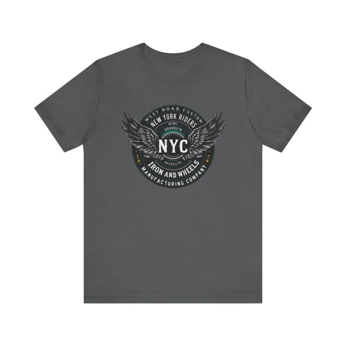 NYC Wings Graphic Unisex Tee, Vintage Style Shirt, Gift for NYC Lovers, Casual Streetwear, Travel Souvenir, Comfortable Tee - Image 26