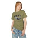 Stay in Peace Graphic Tee, Unisex Cotton T-Shirt, Casual Apparel, Gift for Friends, Relaxed Vibe Clothing