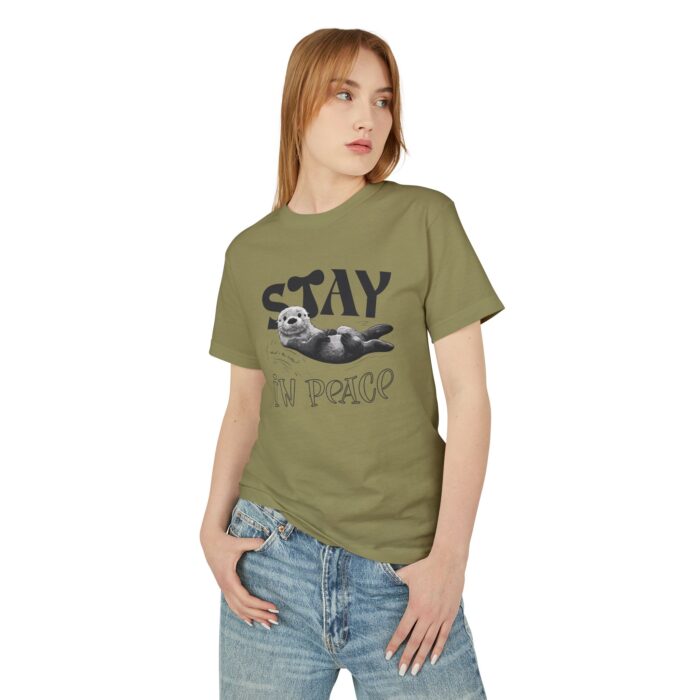 Stay in Peace Graphic Tee, Unisex Cotton T-Shirt, Casual Apparel, Gift for Friends, Relaxed Vibe Clothing - Image 16
