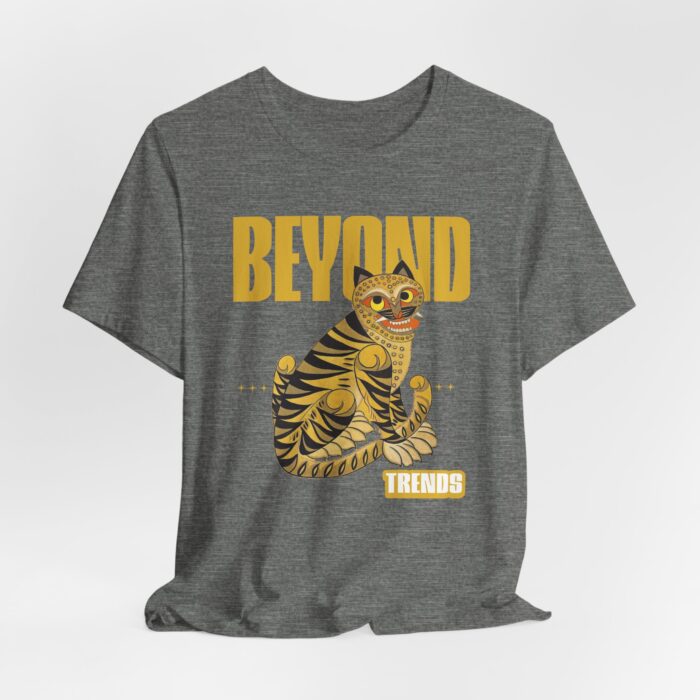 Beyond Trends Cat Tee, Unisex Jersey Short Sleeve T-Shirt, Stylish Cat Apparel, Gift for Cat Lovers, Trendy Graphic Tee - Image 22