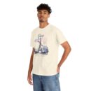 Paris Eiffel Tower Unisex Heavy Cotton Tee, Travel Shirt, Gift for Travelers, Vacation Shirt, Paris Lover Apparel