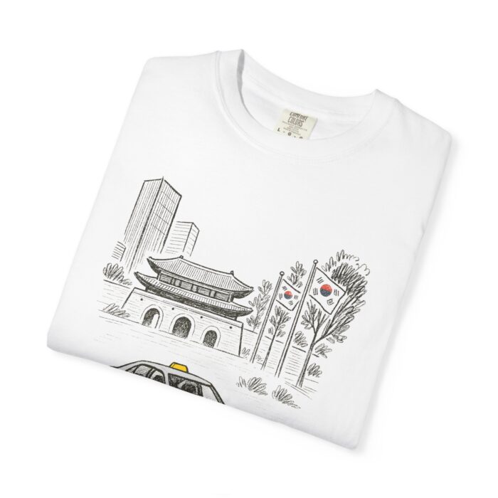 Seoul-Inspired Unisex T-Shirt - Artistic Design for Travelers - Image 7