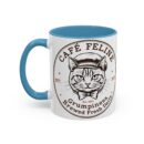 Grumpy Cat Accent Coffee Mug | Cat Lover Gift, Unique Coffee Cup, Pet-Themed Kitchenware, Café Decor, Funny Cat Mug