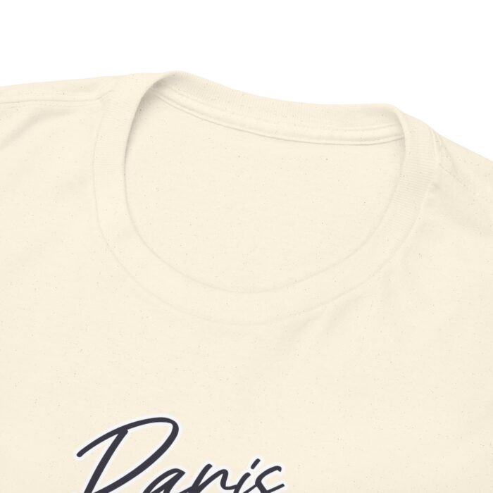 Paris Eiffel Tower Unisex Heavy Cotton Tee, Travel Shirt, Gift for Travelers, Vacation Shirt, Paris Lover Apparel - Image 40