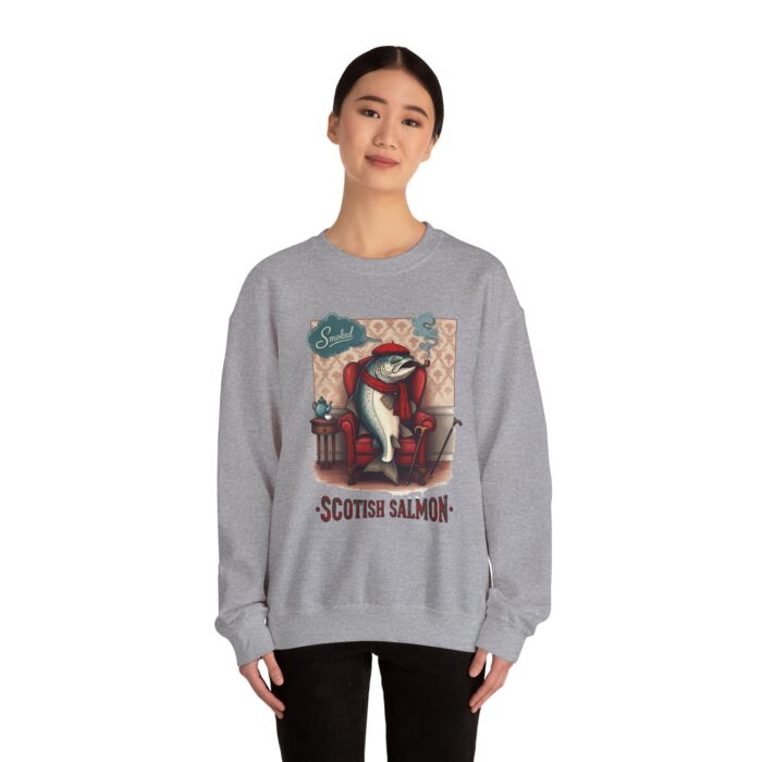 Scottish Salmon Unisex Heavy Blend™ Crewneck Sweatshirt - Image 32