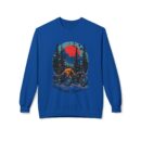 Ride the wild roads Unisex Midweight Softstyle Fleece Crewneck Sweatshirt