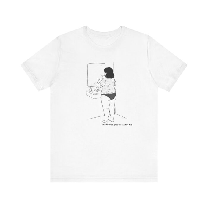 Body Positivity Unisex Tee | Self-Love Apparel, Casual Wear, Gift for Friends, Motivational T-Shirt, Everyday Comfort - Image 2