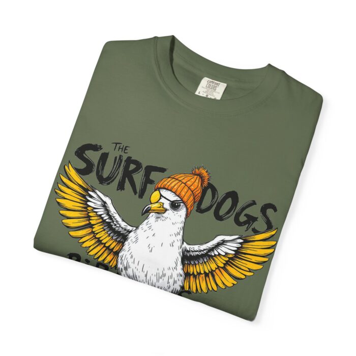 Surf Dogs Graphic T-Shirt for Animal Lovers - Unisex Garment-Dyed Tee - Image 32