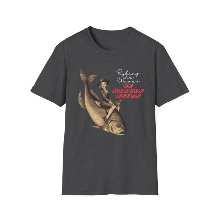 Whimsical Fishing Adventure T-Shirt | Fun Graphic Tee for Outdoorsy Types, Gift for Fishermen, Unisex T-Shirt, Casual Wear, Vintage Style - Image 22