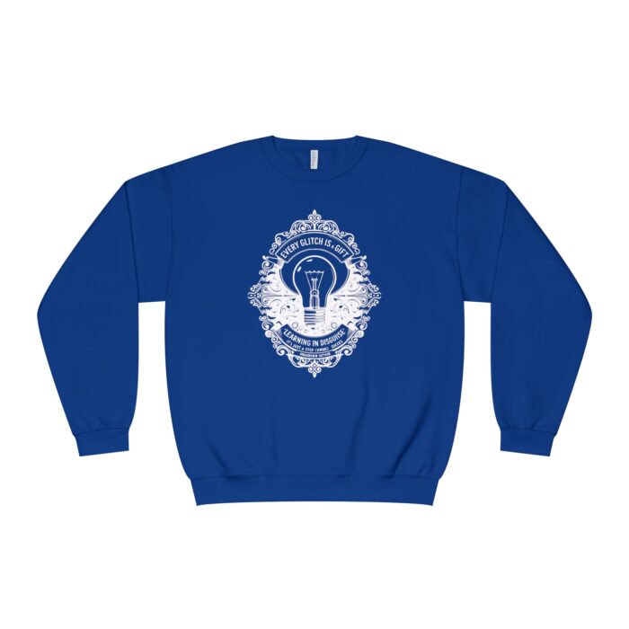 EVERY GLITCH IS A GIFT Unisex NuBlend® Crewneck Sweatshirt - Image 53