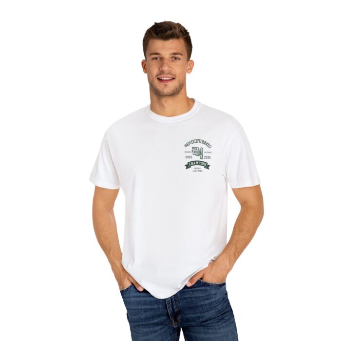 Champion 2025 Unisex Garment-Dyed T-Shirt - Vintage Style Sportswear - Image 8