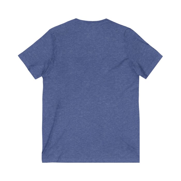 Jesus was a carpenter Unisex Jersey Short Sleeve V-Neck Tee - Image 16