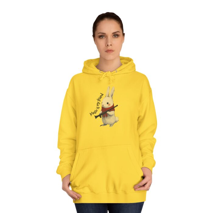 Music is my friend Unisex College Hoodie - Image 32