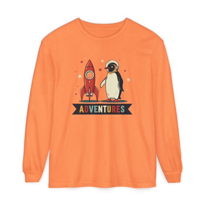Adventures Unisex Garment-dyed Long Sleeve T-Shirt - Image 45